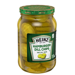 HEINZ HAMBURGER DILL CHIPS...