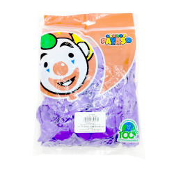 GLOBO PAYASO 50U VIOLETA