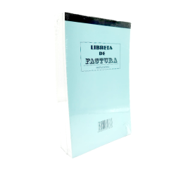 LIBRETA FACTURA GRANDE 6U