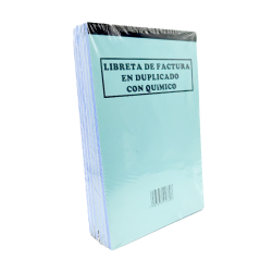 LIBRETA FACTURA GRANDE C/...