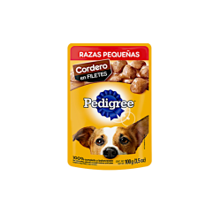 PEDIGREE 100G RAZA PEQ CORDERO