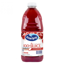 OCEAN SPRAY 100% CRANBERRY...