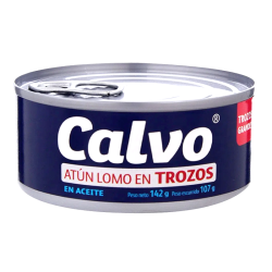 CALVO LOMO EN TROZOS ACEITE...