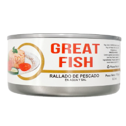 GREAT FISH TUNA SECA 170G