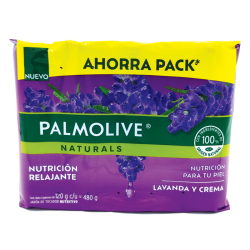 PALMOLIVE NAT 120G/4U...