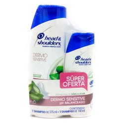 H&S SHAMPOO 375ML+180ML...