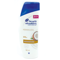 H&S SHAMPOO 180ML HIDRATACION