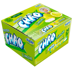 CHAO MENTA LINEA LIMON 24U