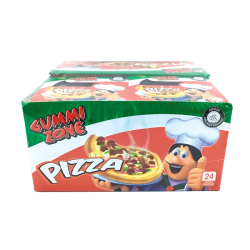 GUMMI ZONE PIZZA 24X15G