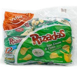 RIZADAS LIMON 28G/12U