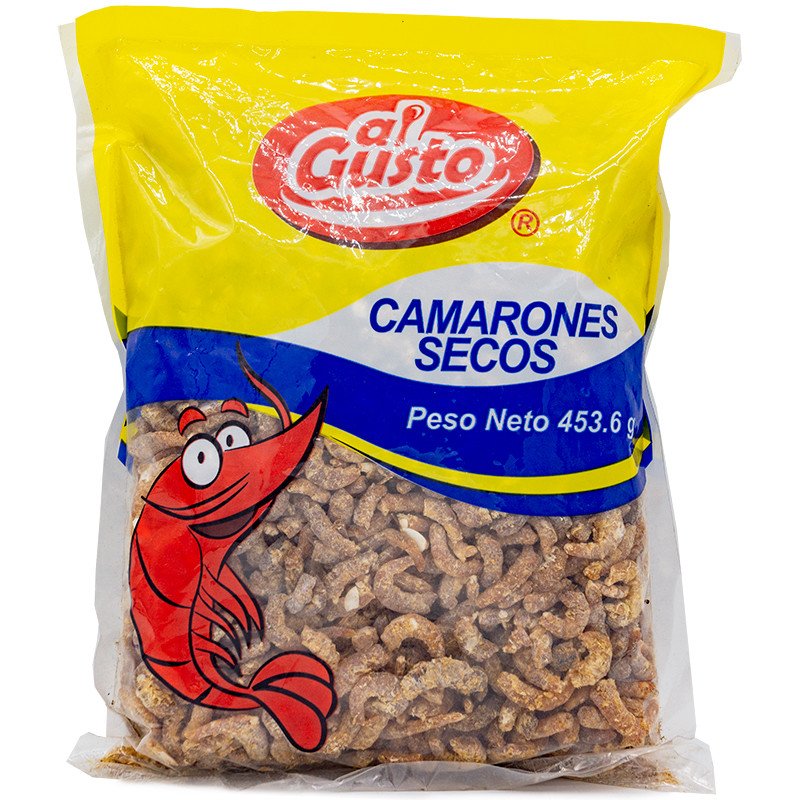 AL GUSTO CAMARONES SECO 453.6G