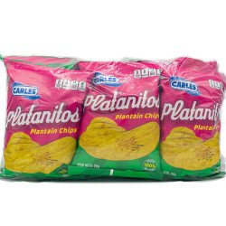 CARLES PLATANITO C/SAL 10X28G