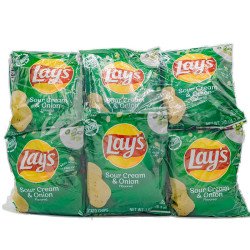 LAYS SOUR CREAM & ONION...