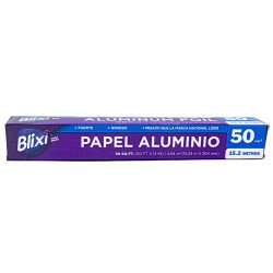 BLIXI PAPEL ALUMINIO 50FT