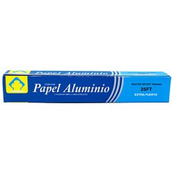 TSUNAMI PAPEL ALUMINIO 25FT