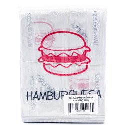 BOLSA HAMBURGUESA C/DISEÑO...