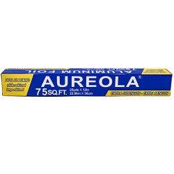 AUREOLA PAPEL ALUMINIO 75FT