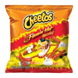 CHEETO CRUNCHY FLAMIN HOT...