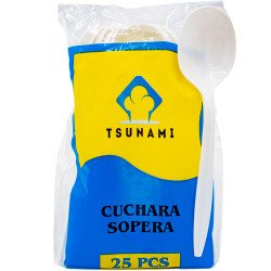 TSUNAMI CUCHARA SOPERA 25U