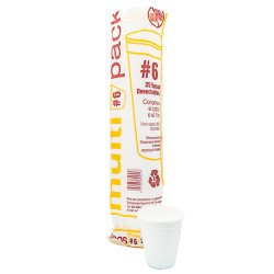 MULTIPACK VASO FOAM N°6/25U