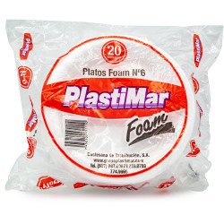 PLASTIMAR PLATO FOAM N°6 20u