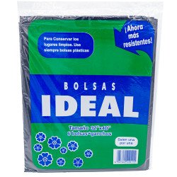 IDEAL BOLSA NEGRA 32X40/6U