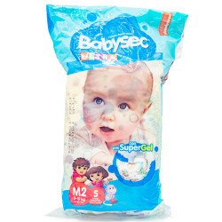 BABYSEC PAÑALES M2/5U