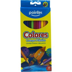 POINTER LAPIZ 12 COLORES