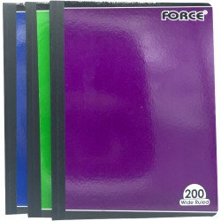 CUADERNO COSIDO FORCE 200PG