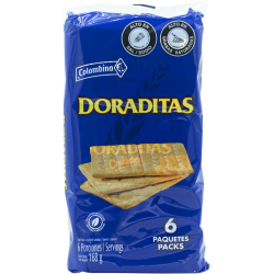 COLOMBINA DORADITAS 168G/6U