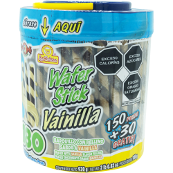 WAFER STICK 180PIEZAS VAINILLA