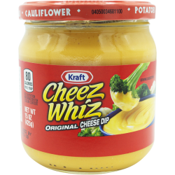 KRAFT CHEEZ WHIZ 15OZ(425G)