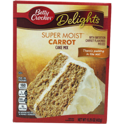 BC CARROT CAKE MIX 15.25oz