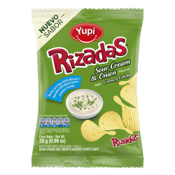 RIZADAS SOUR CREAM 28G/12U