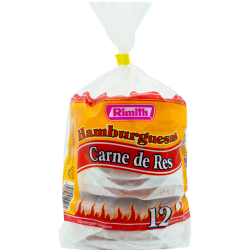 RIMITH CARNE HAMBURGUESA 12U