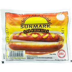 SUNMARK SALCHICHA 450G