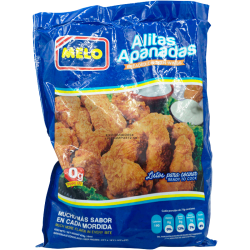 MELO ALITAS APANADAS 340G