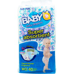 BABY Q PAÑALES 40U XL