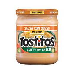 TOSTITOS SALSA CON QUESO...