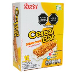 COSTA CEREAL BAR 12U GOLDEN