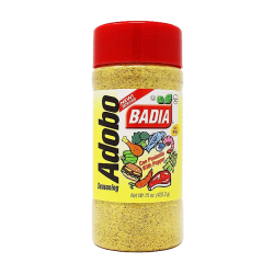 BADIA ADOBO WITH PEPPER 15OZ