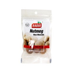 BADIA NUTMEG WHOLE 0.5OZ