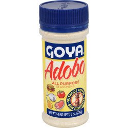 GOYA ADOBO SIN PIMIENTA 8OZ